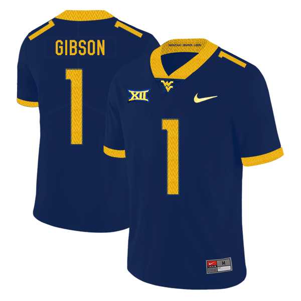 West Virginia Mountaineers 1 Shelton Gibson Navy College Football Jersey Dzhi,We sell and wholesale West Virginia Mountaineers 1 Shelton Gibson Navy College Football Jersey Dzhi on line form chian!